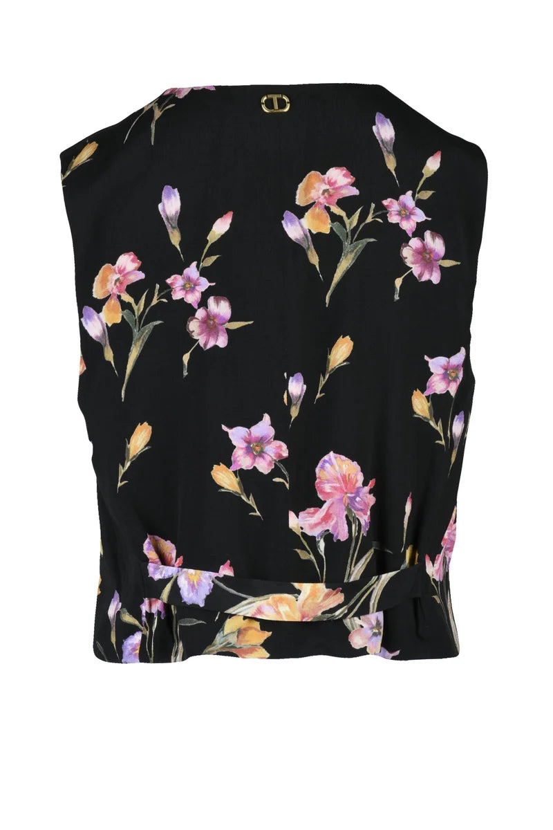 Viscose Vest - Black