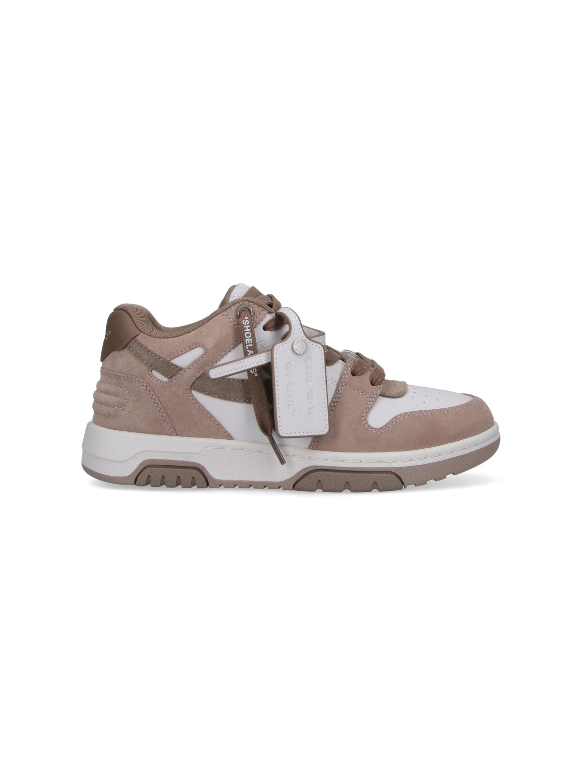 Rounded Toe Low-Top Sneakers With Iconic Arrow Logo
