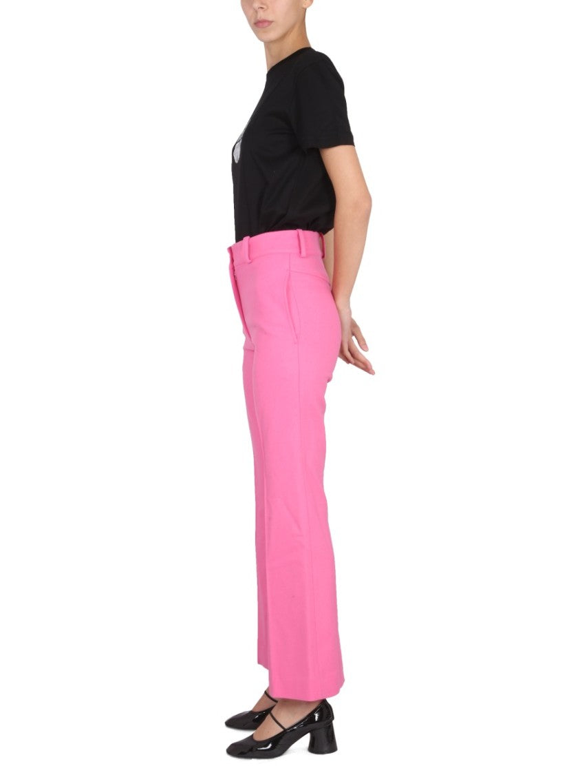 High-Waisted Tailored Bell Bottoms