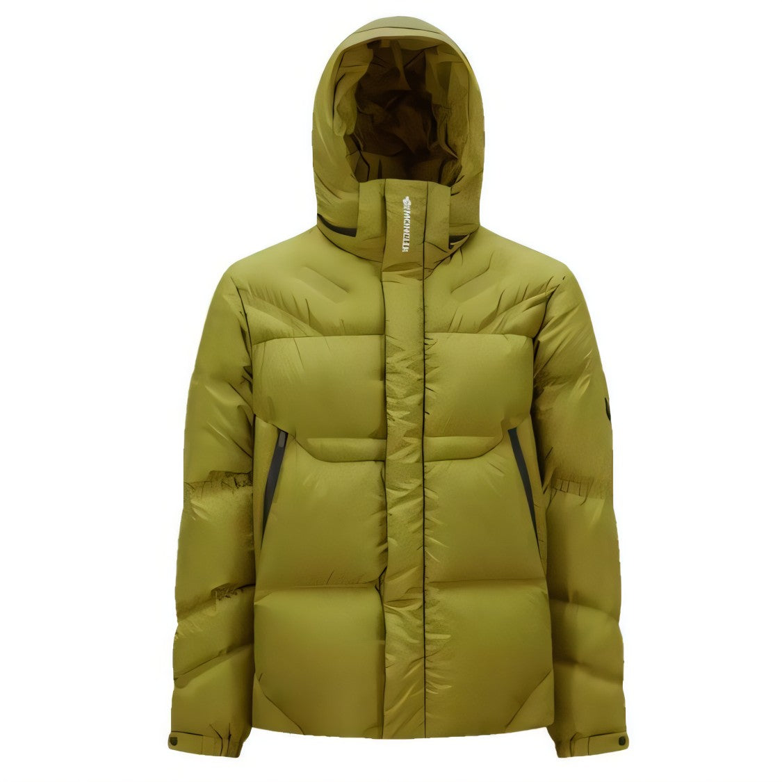 Structured Green Padded Jacket