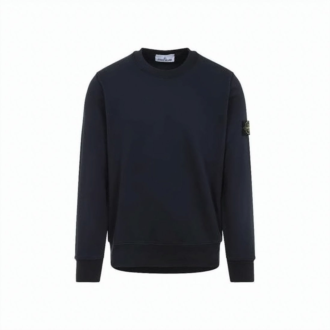 Long-Sleeve Cotton Tee and Logo Patch