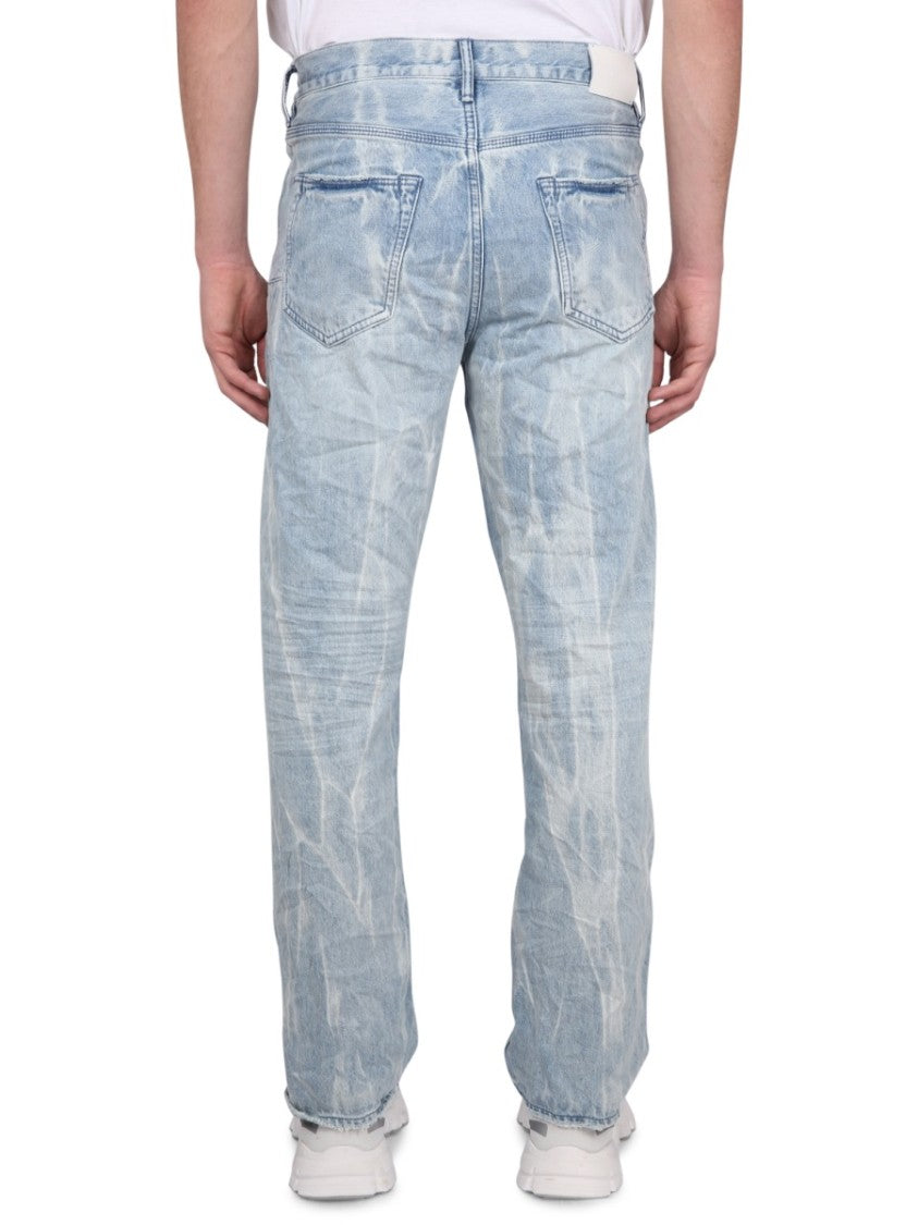 Relaxed Fit Light Blue Denim Jeans