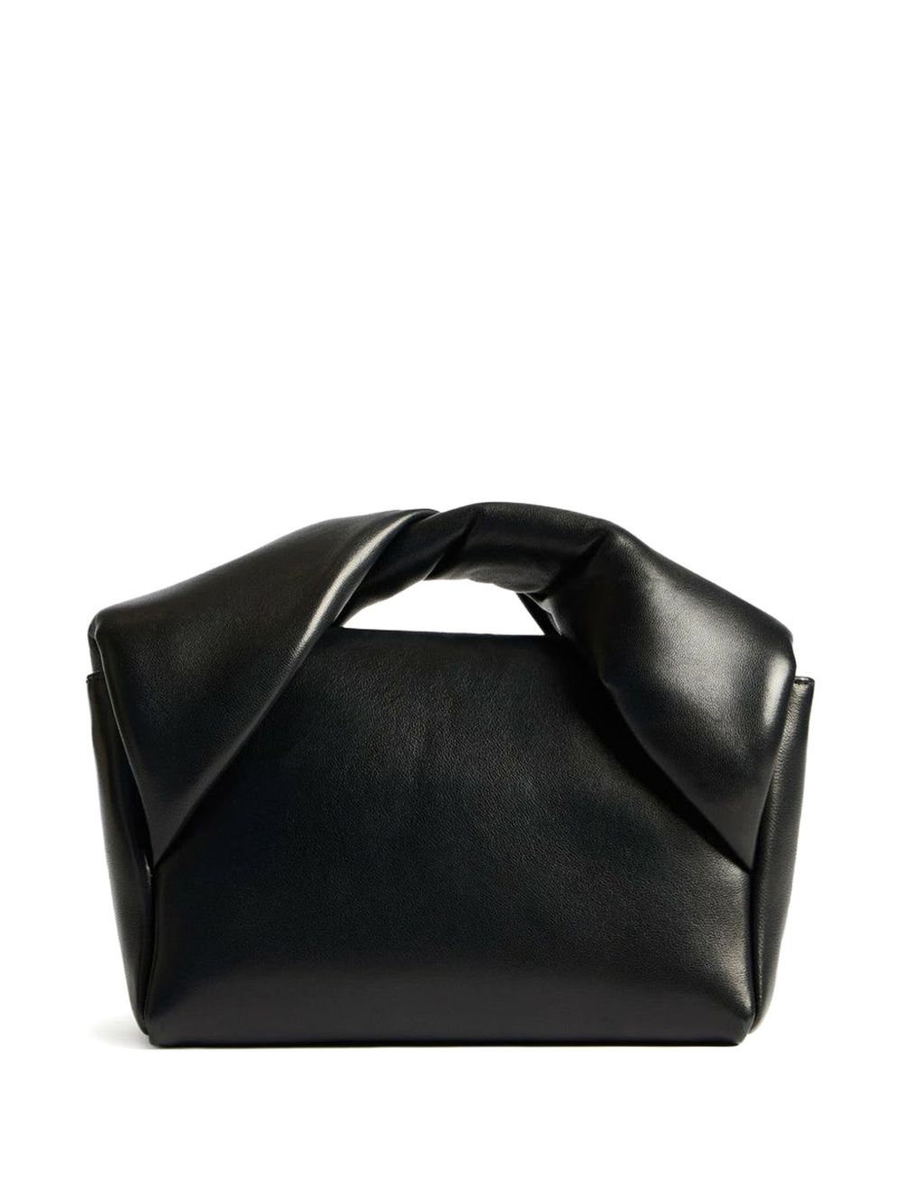 Medium Twister Bag In Black Leather