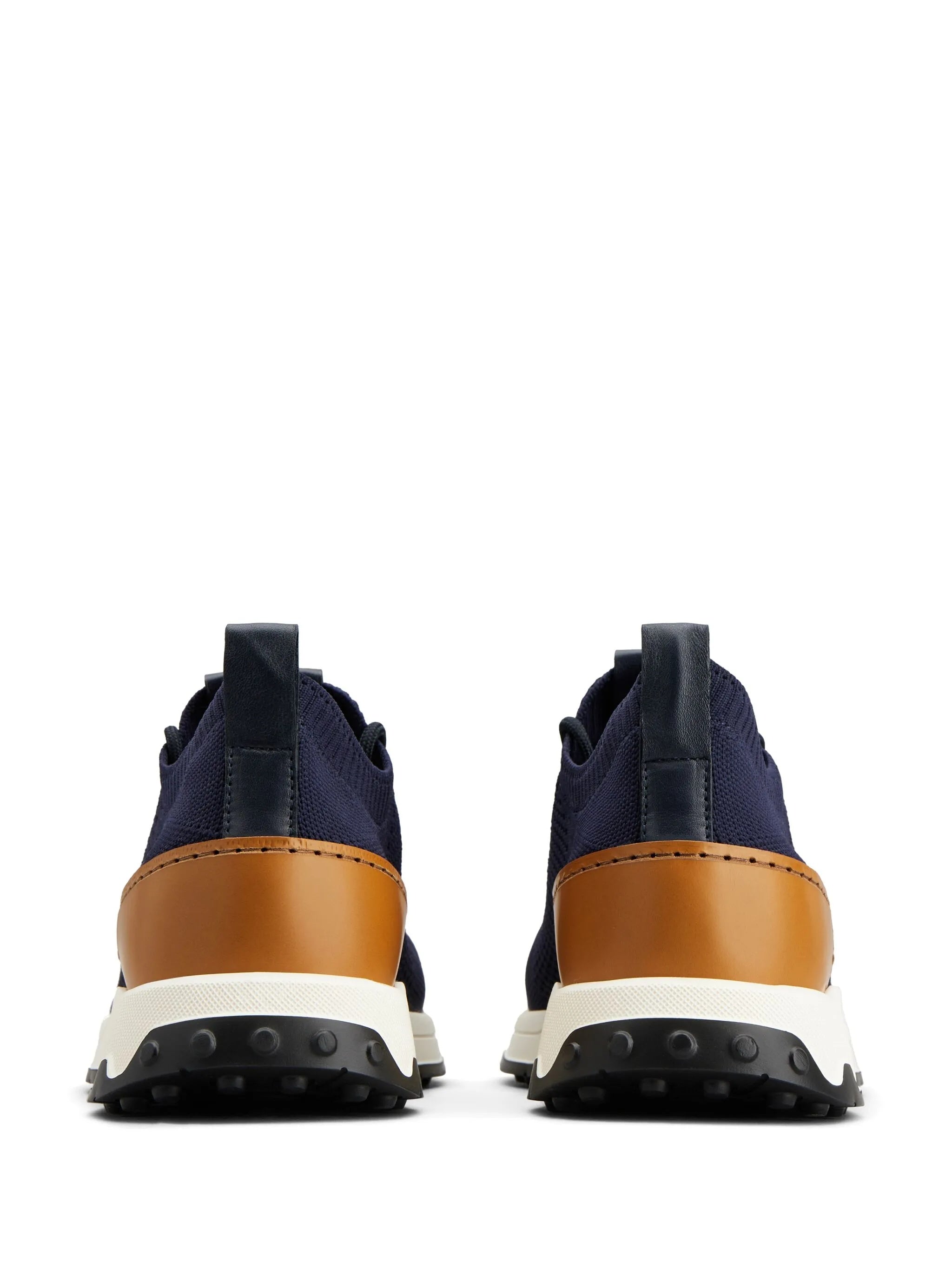 Navy Sneakers Socks Sock-Like Sneakers