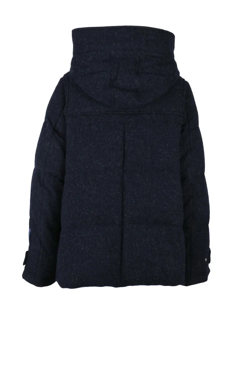 Down Coat - Blue