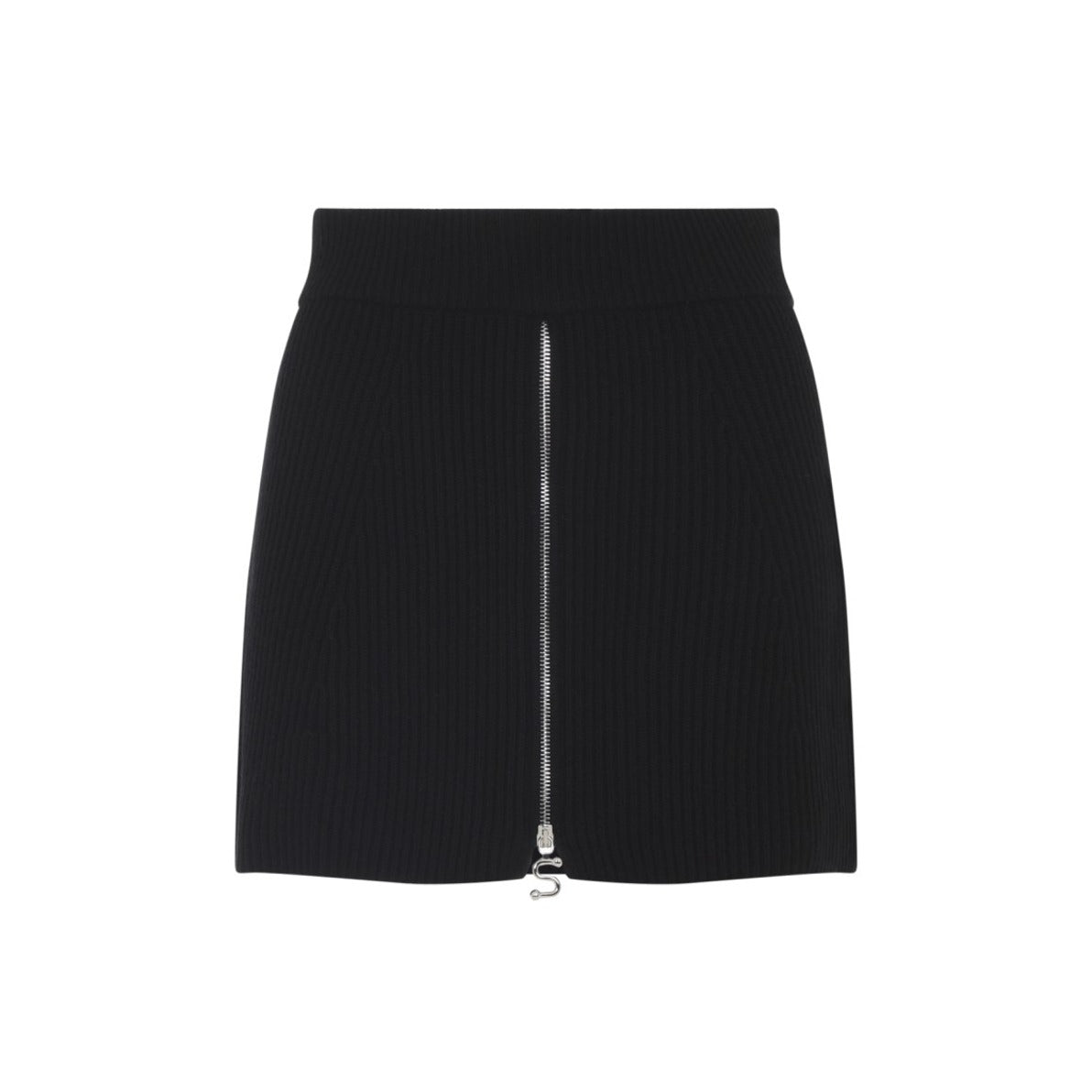 Ribbed Knit Mini Skirt