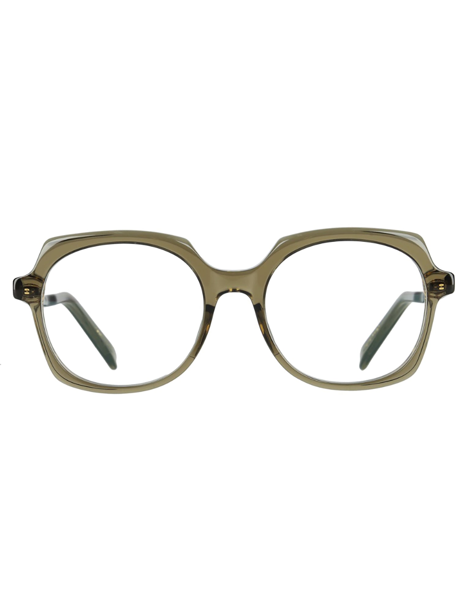 Rectangular Acetate Optical Frames with Curved Temple Arms