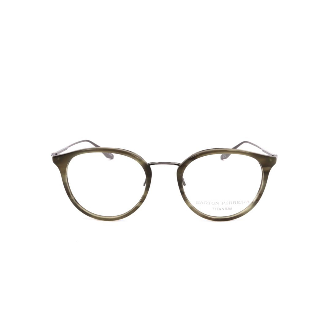 Bp5095 481xm Round Frame Eyeglasses with Gradient Olive Finish