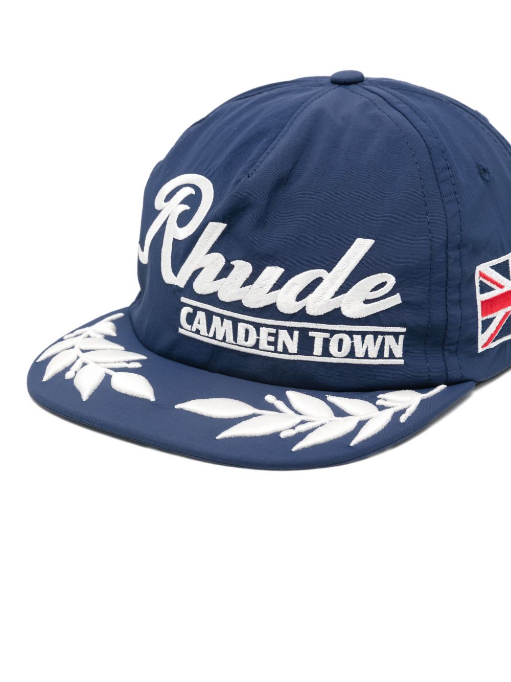 Navy Blue Flat Peak Hat