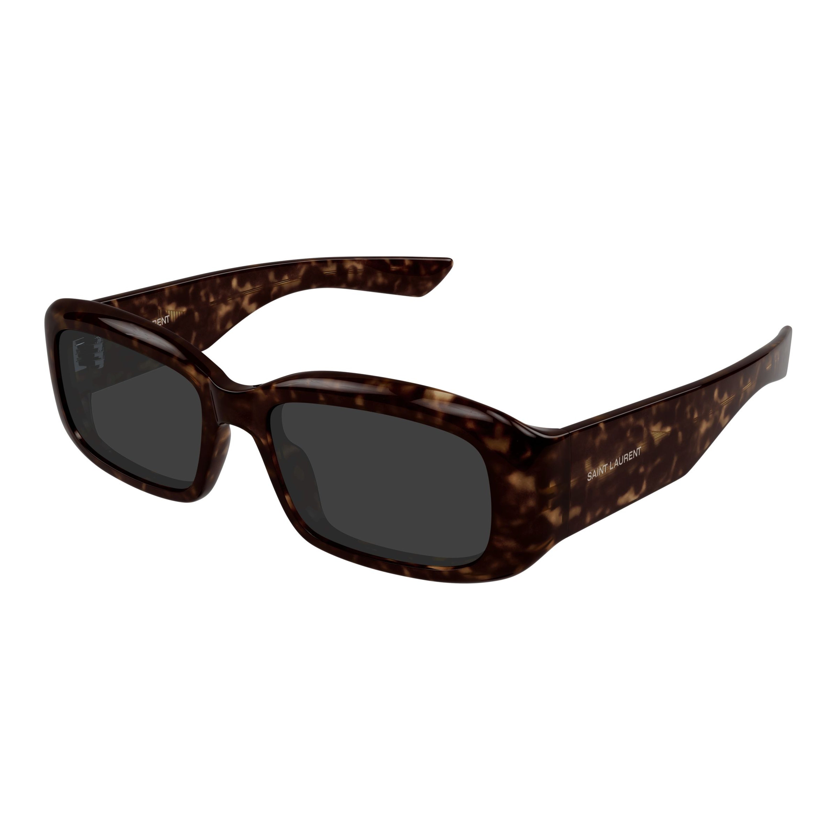 Sl 809 Rectangular Tortoiseshell Sunglasses