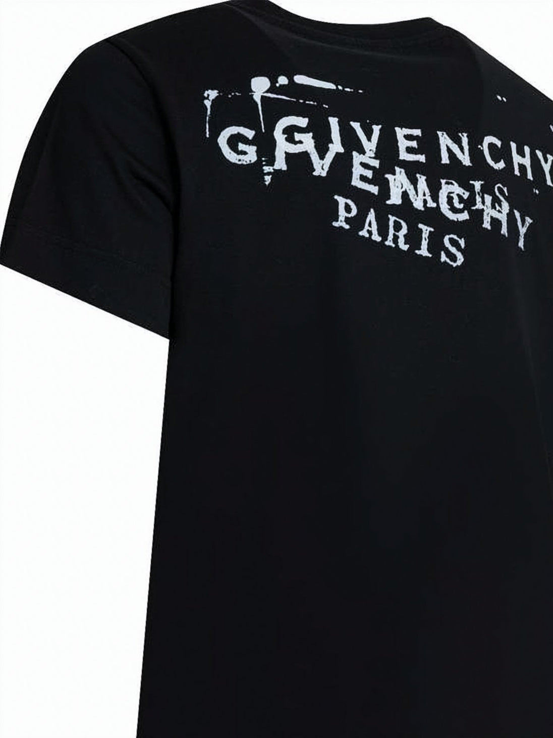 Relaxed Fit Black Short-Sleeved T-shirt