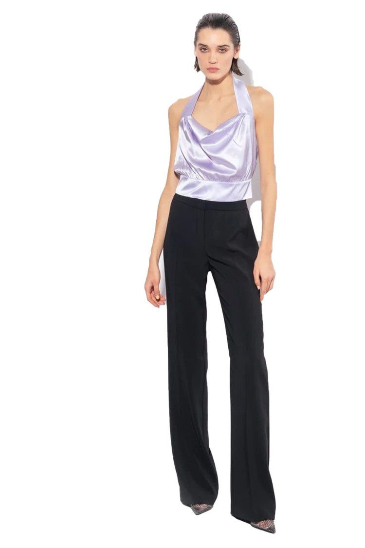 Black Straight Trousers