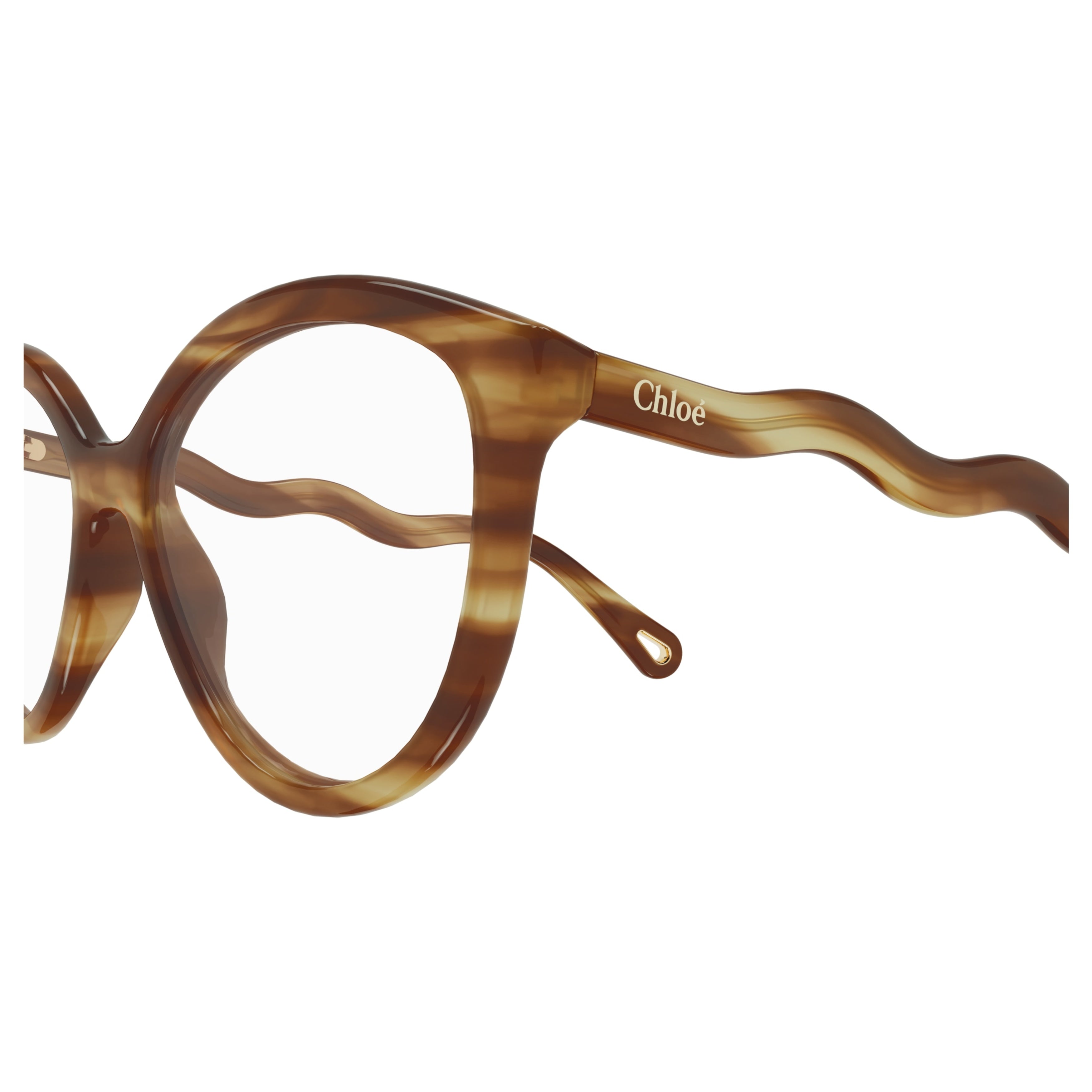 Ch0089o Rounded Tortoiseshell Frame Eyeglasses