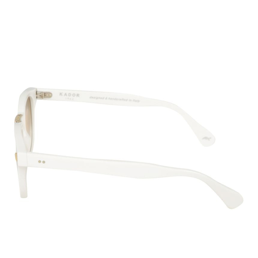 Woody Flag Gradient Brown Lens Square Frame Kador Sunglasses