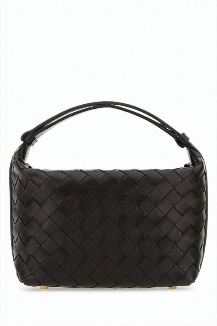 Woven Leather Shoulder Bag