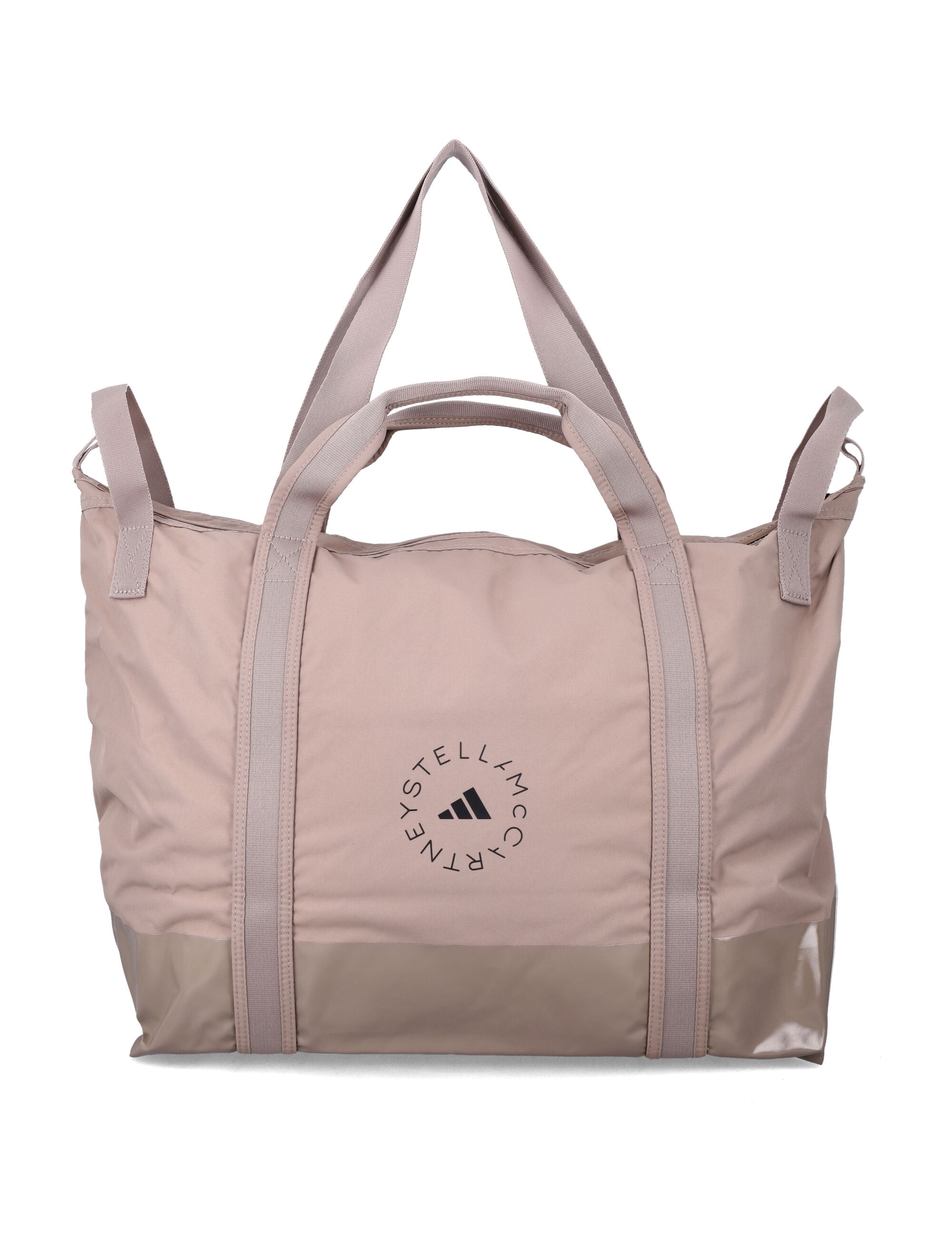 Spacious Water-Repellent Tote With Zippered Compartment