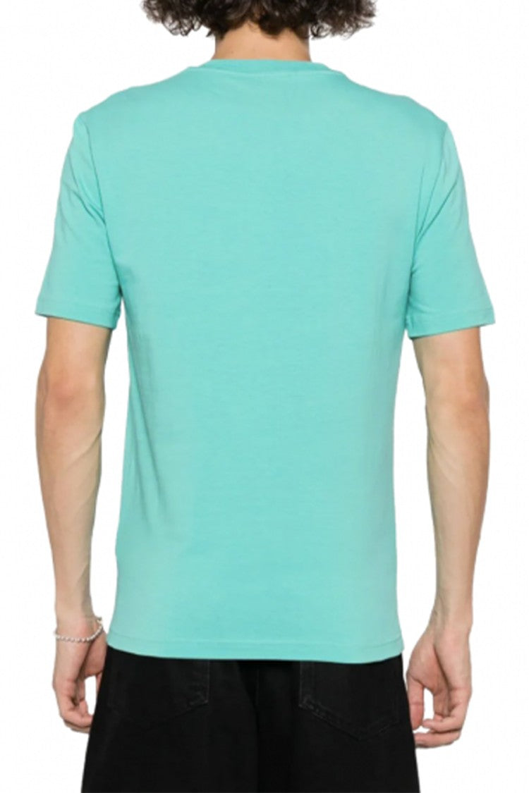 Moschino Cotton T-Shirt with Bold Logo Print and Fit