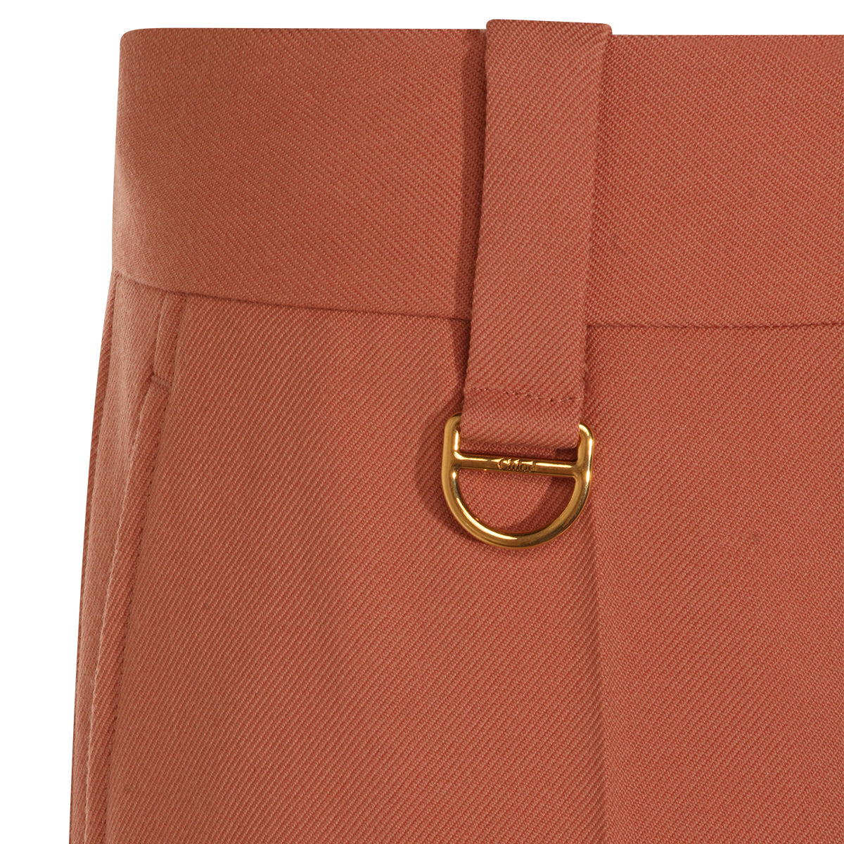High-Waisted Wide-Leg Trousers