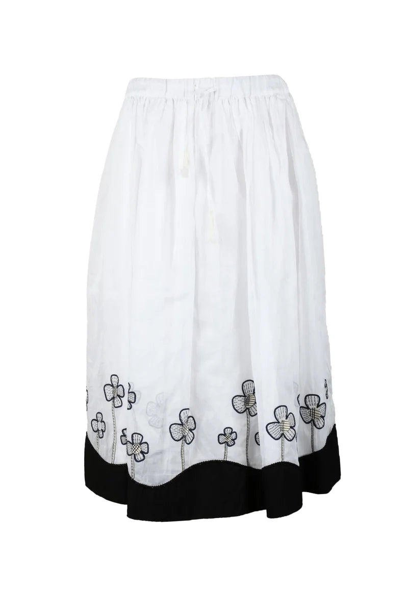 Full Skirt - White