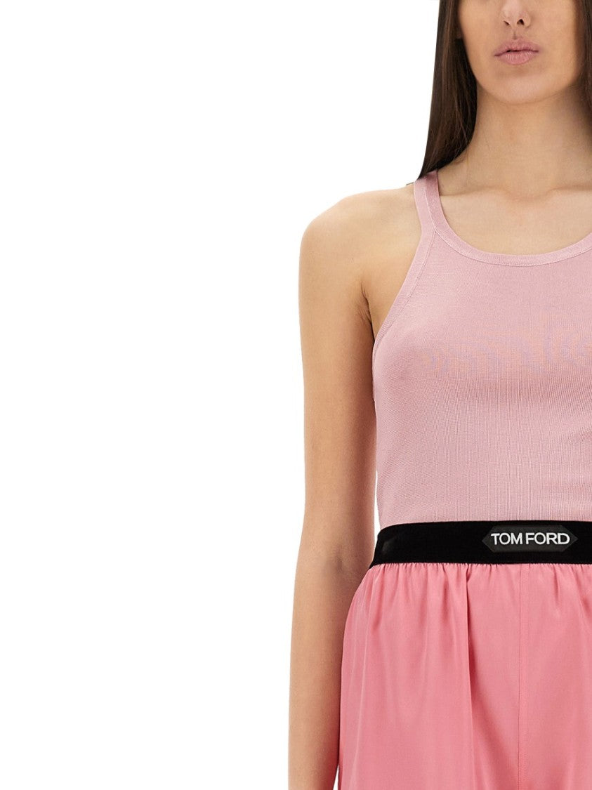 Silk Knit Tank Top