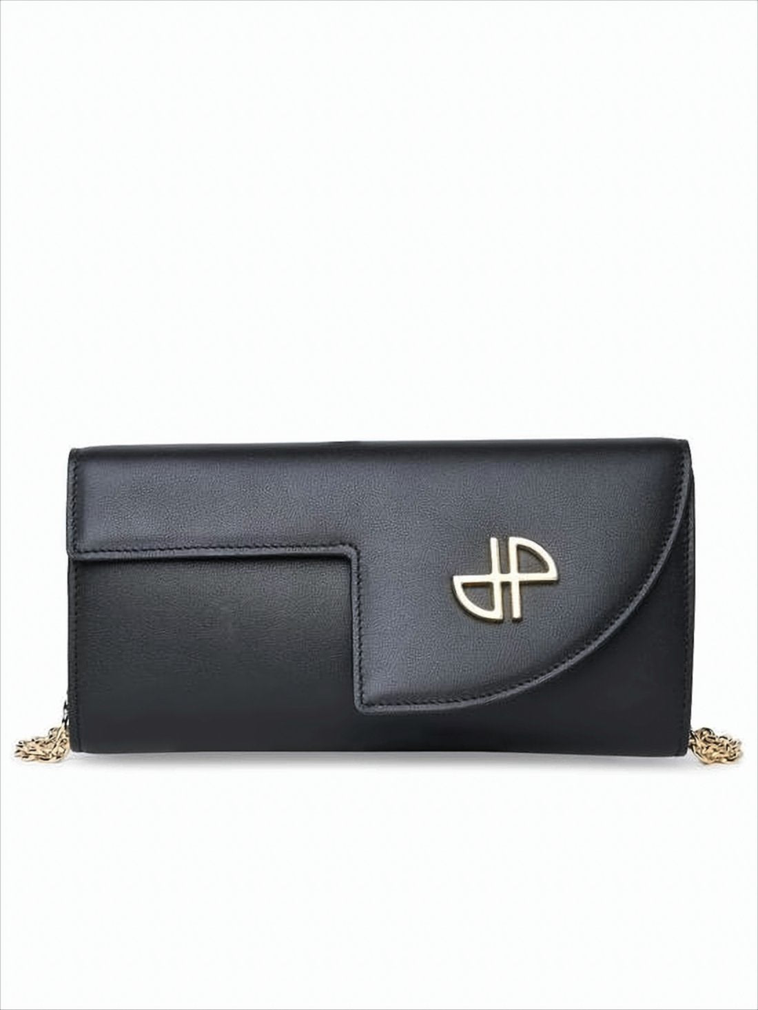 Rectangular Calf Leather Shoulder Bag