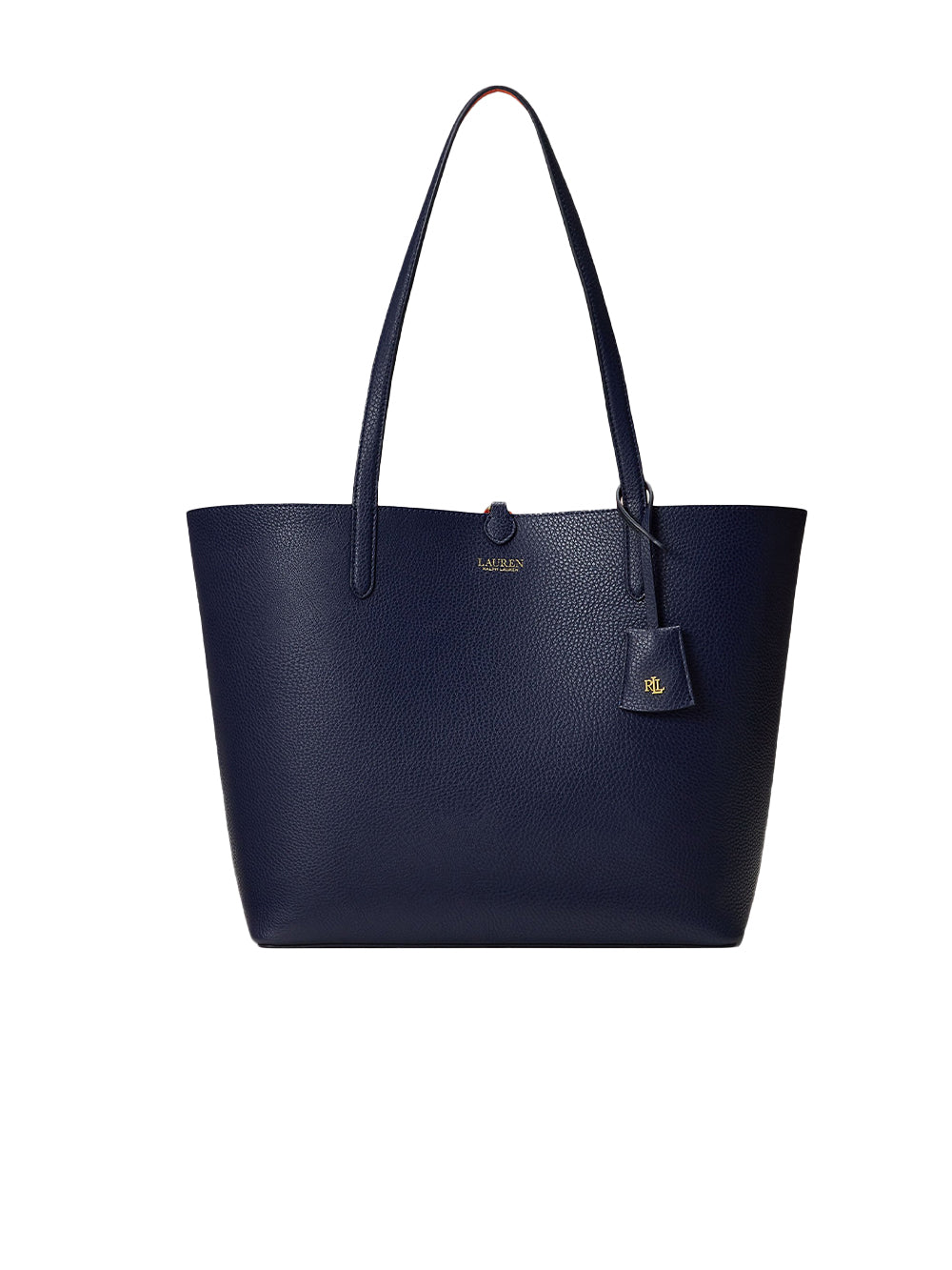 Rvrsble Medium Tote Faux Pebble Grain Bag – Blue