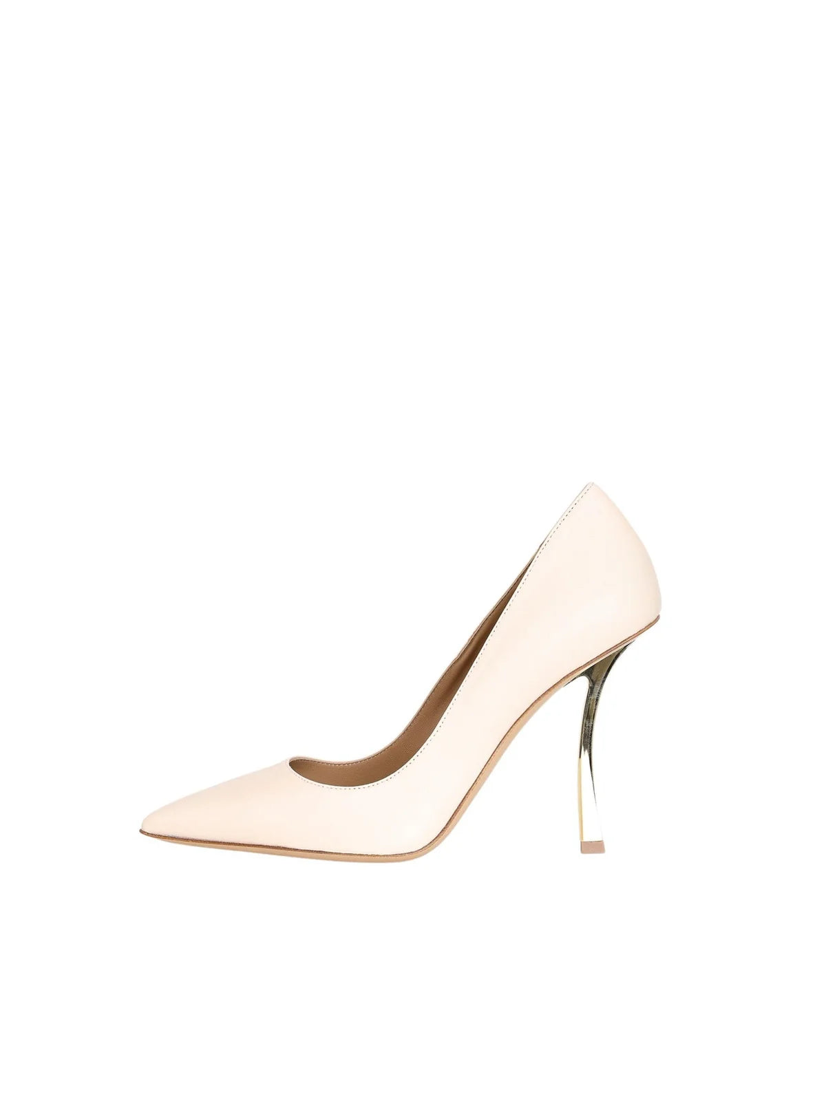 Heeled Pumps 11cm - Beige