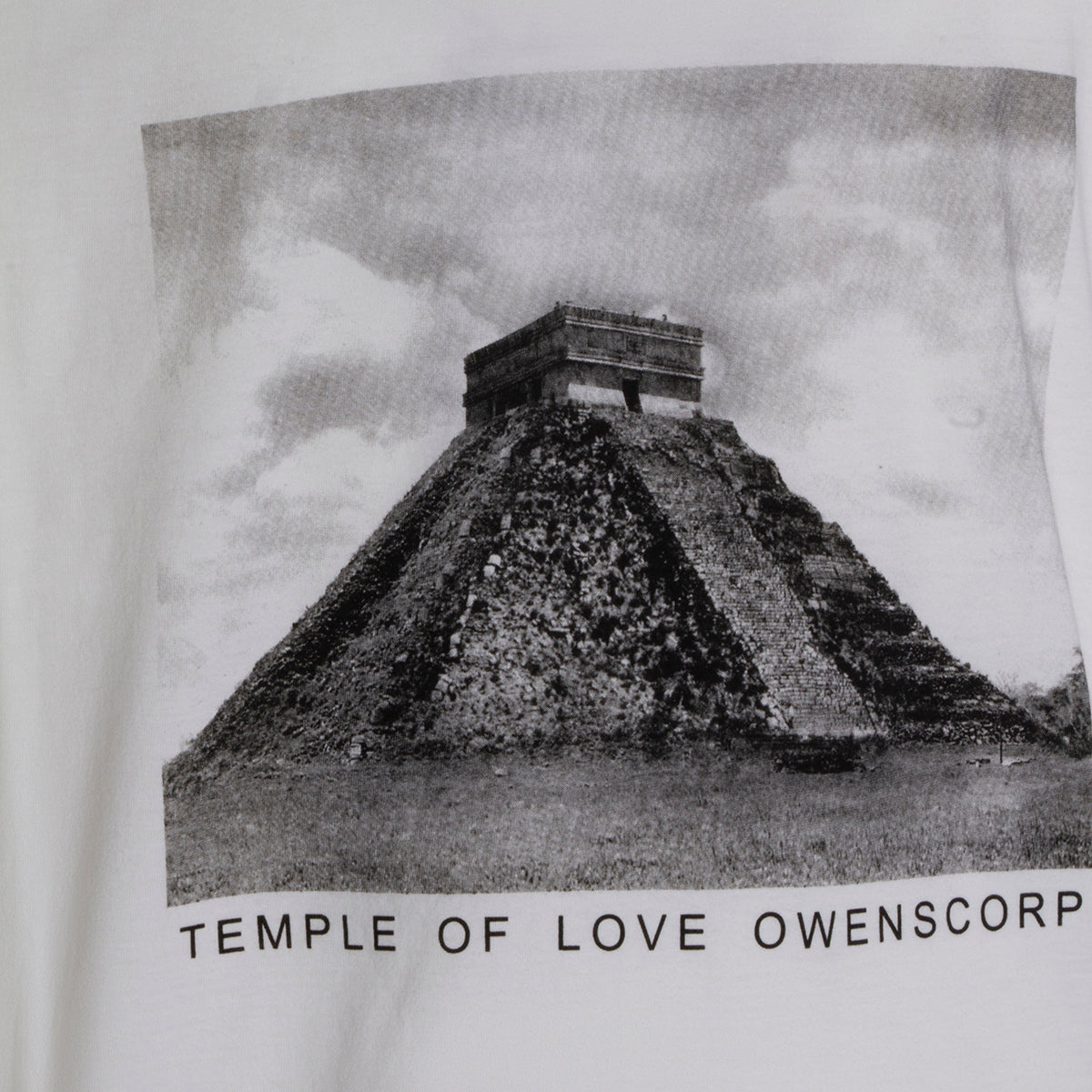 Monochrome Graphic Print T-Shirt