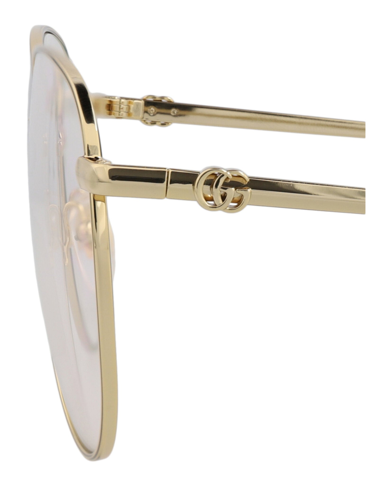 Aviator-Frame Metal Sunglasses