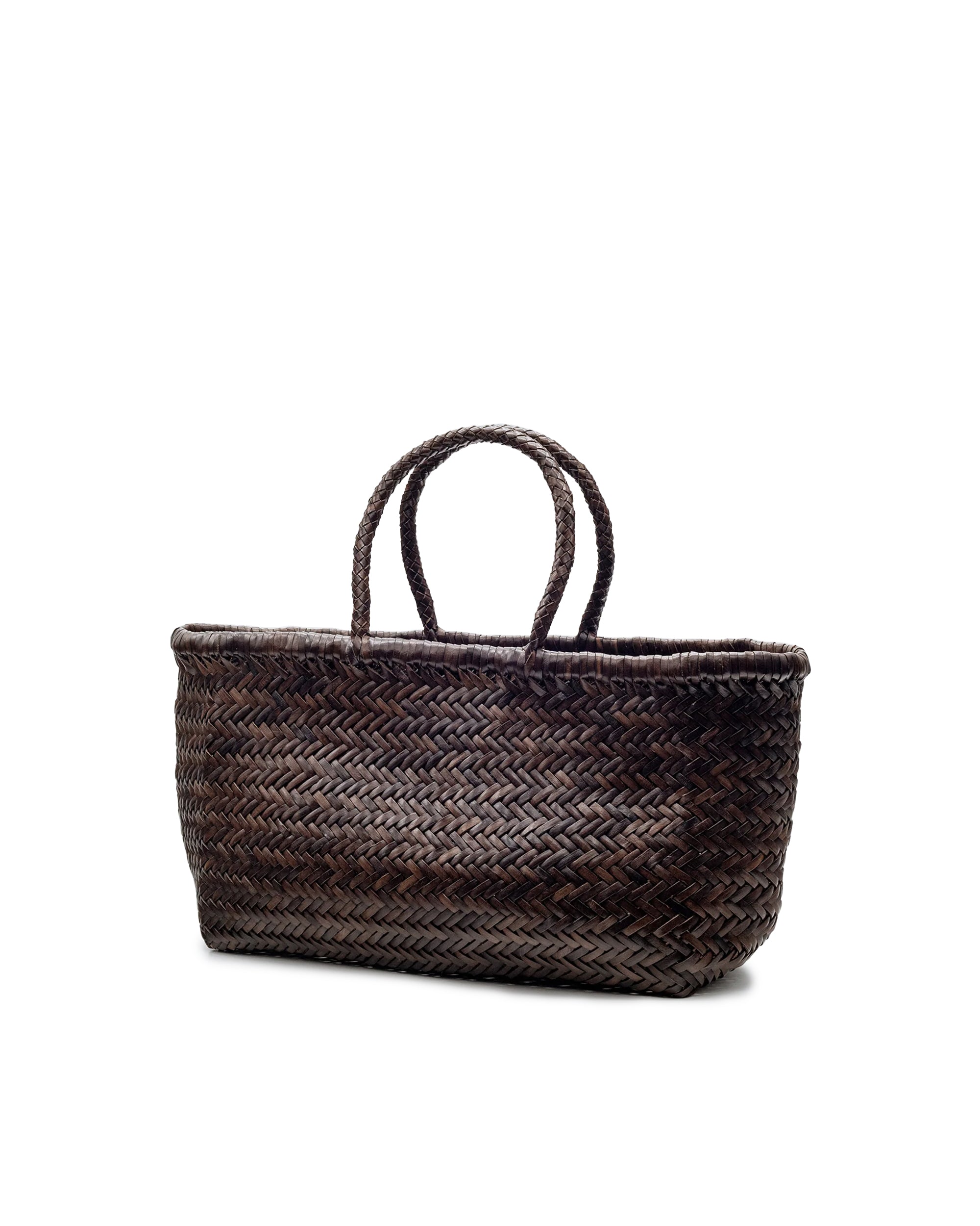 Borsa A Mano Triple Jump Big Dark Brown
