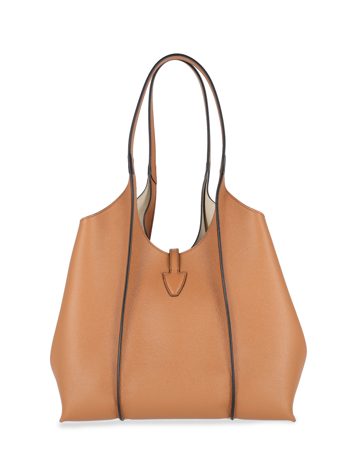 Brown T Timeless Small Tote Bag