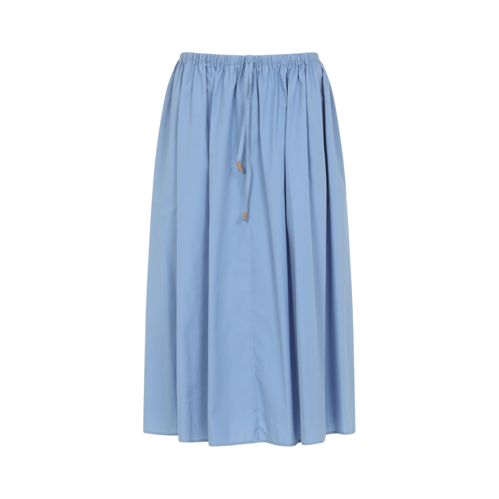 Midi Skirt With Elastic Waistband
