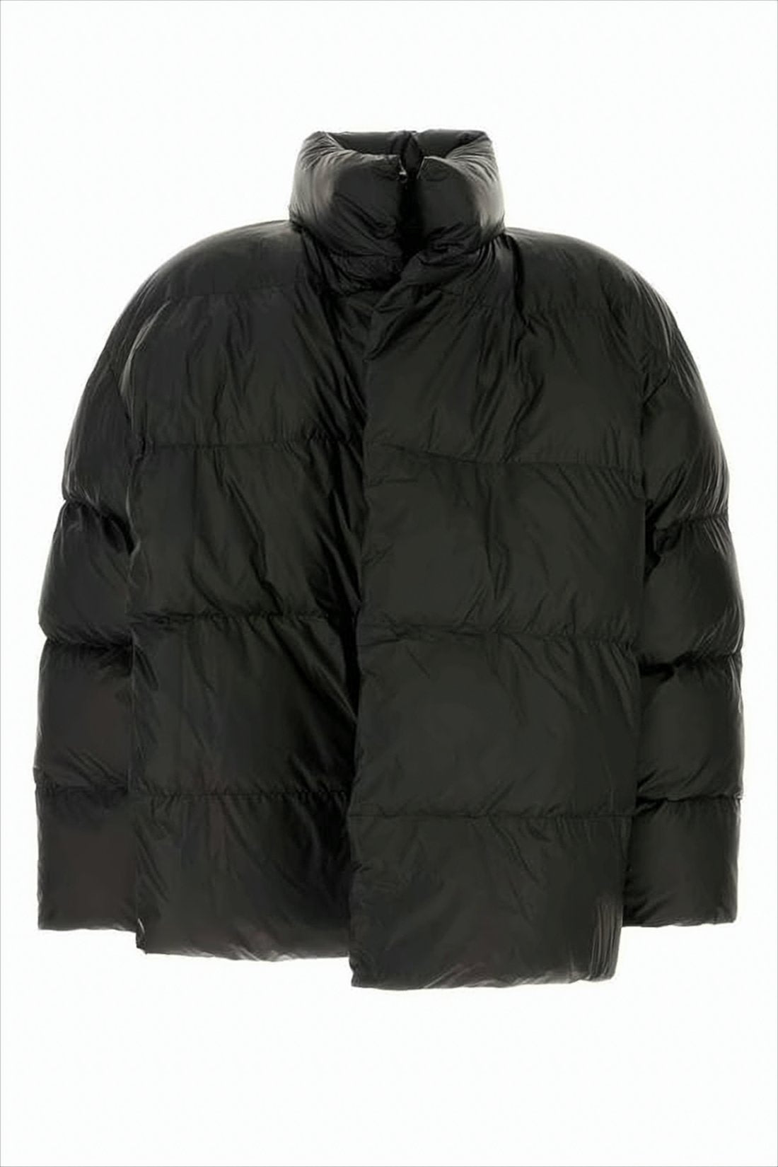 Black Oversized Puffer Jacket