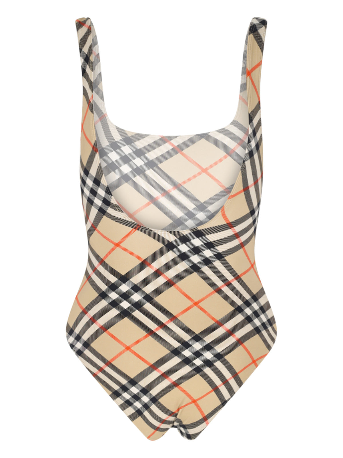 "Check" One-Piece Swimsuit
