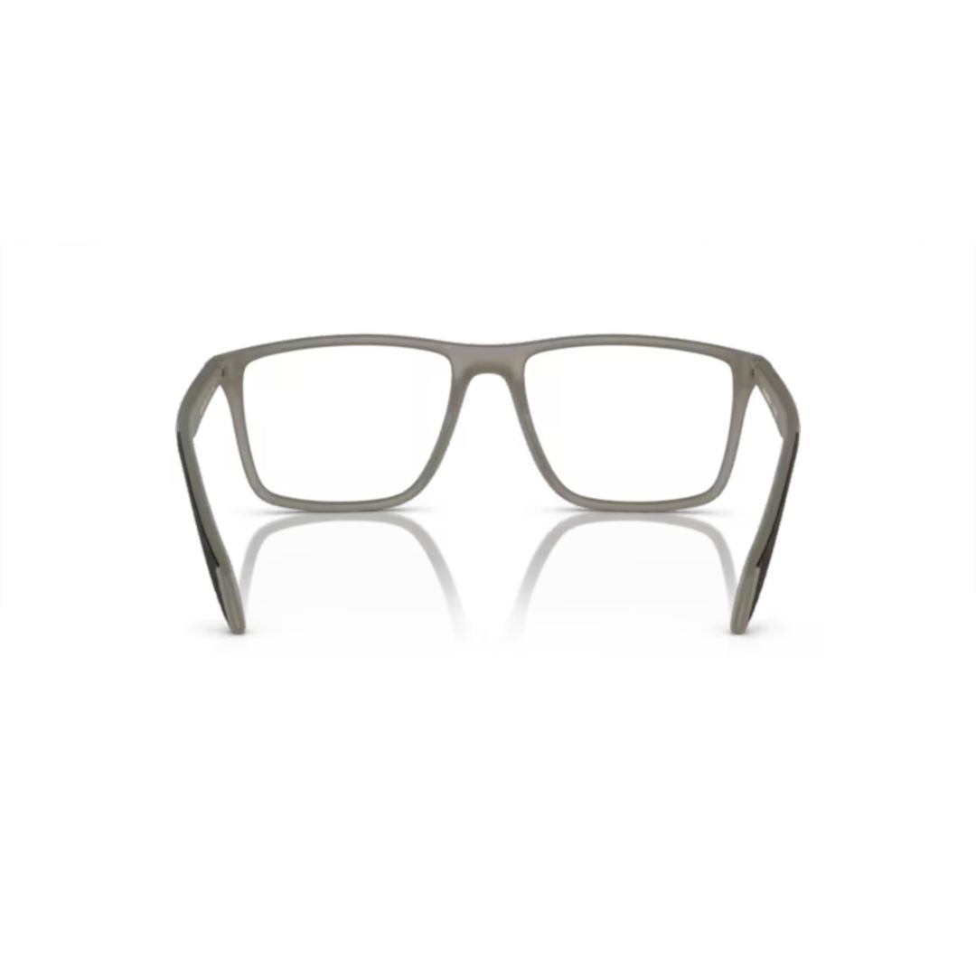 3230 Vista Matte Finish Rectangular Eyeglass Frames with Gradient Temples