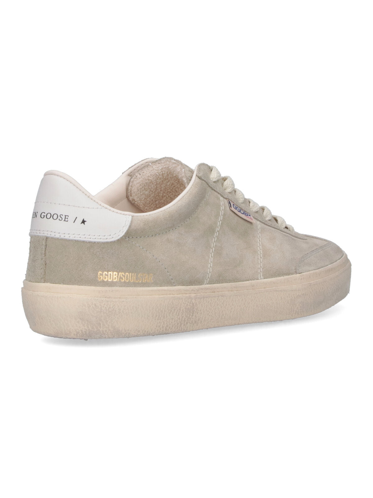 Gray Soulstar Suede Lace-Up Sneakers