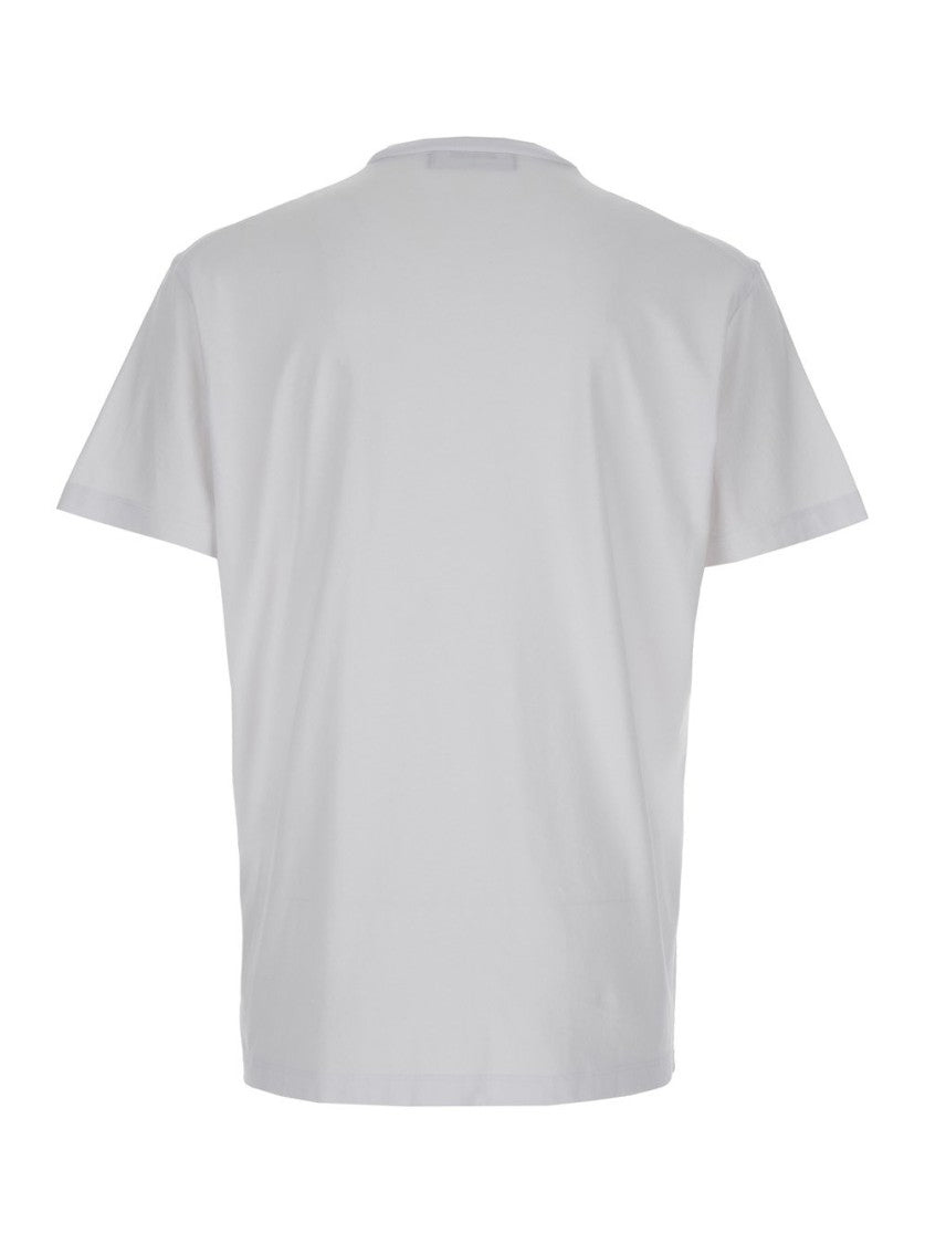 Short-Sleeve T-Shirt with Bold Cursive Logo