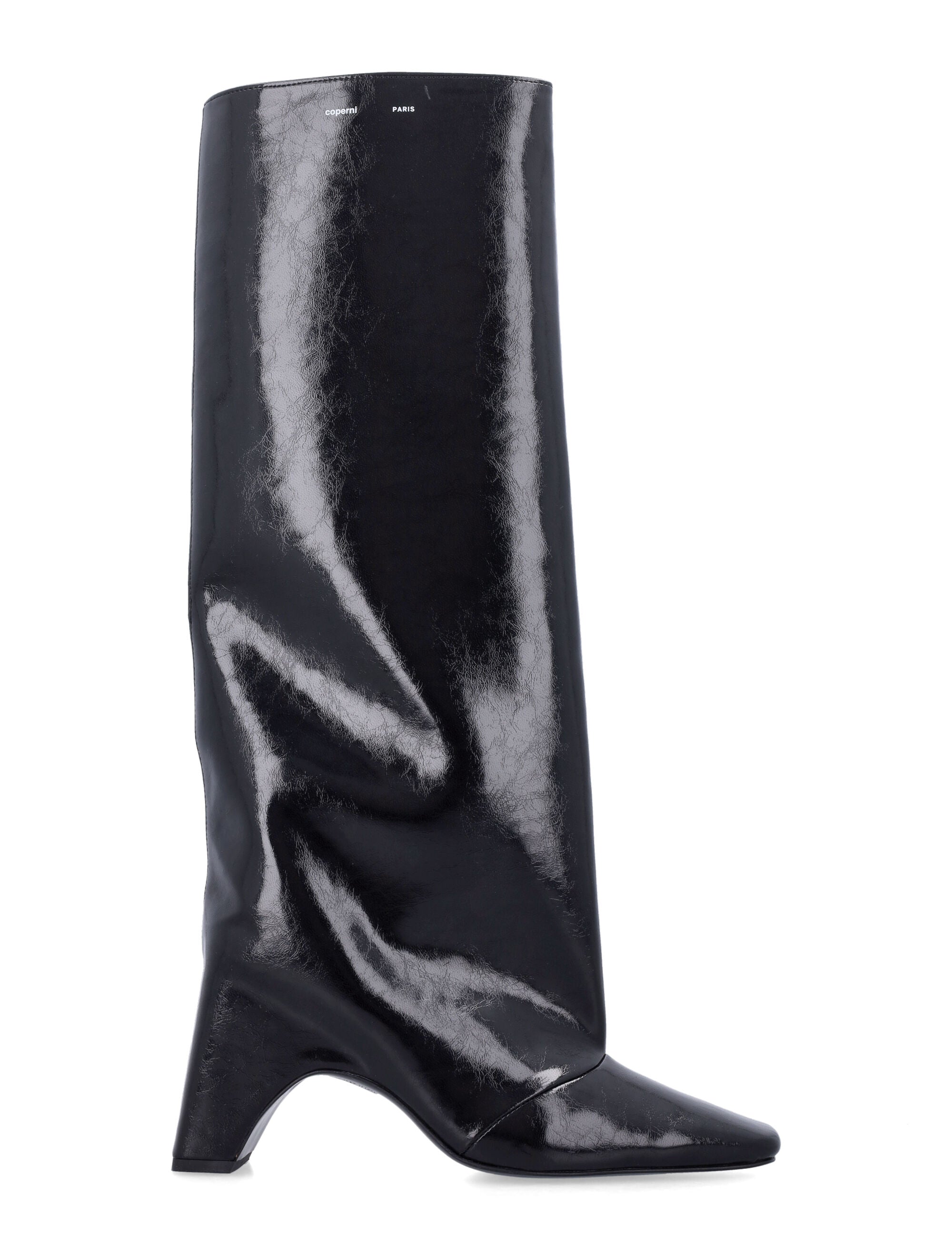 Knee-High Vegan Leather Bridge Boots