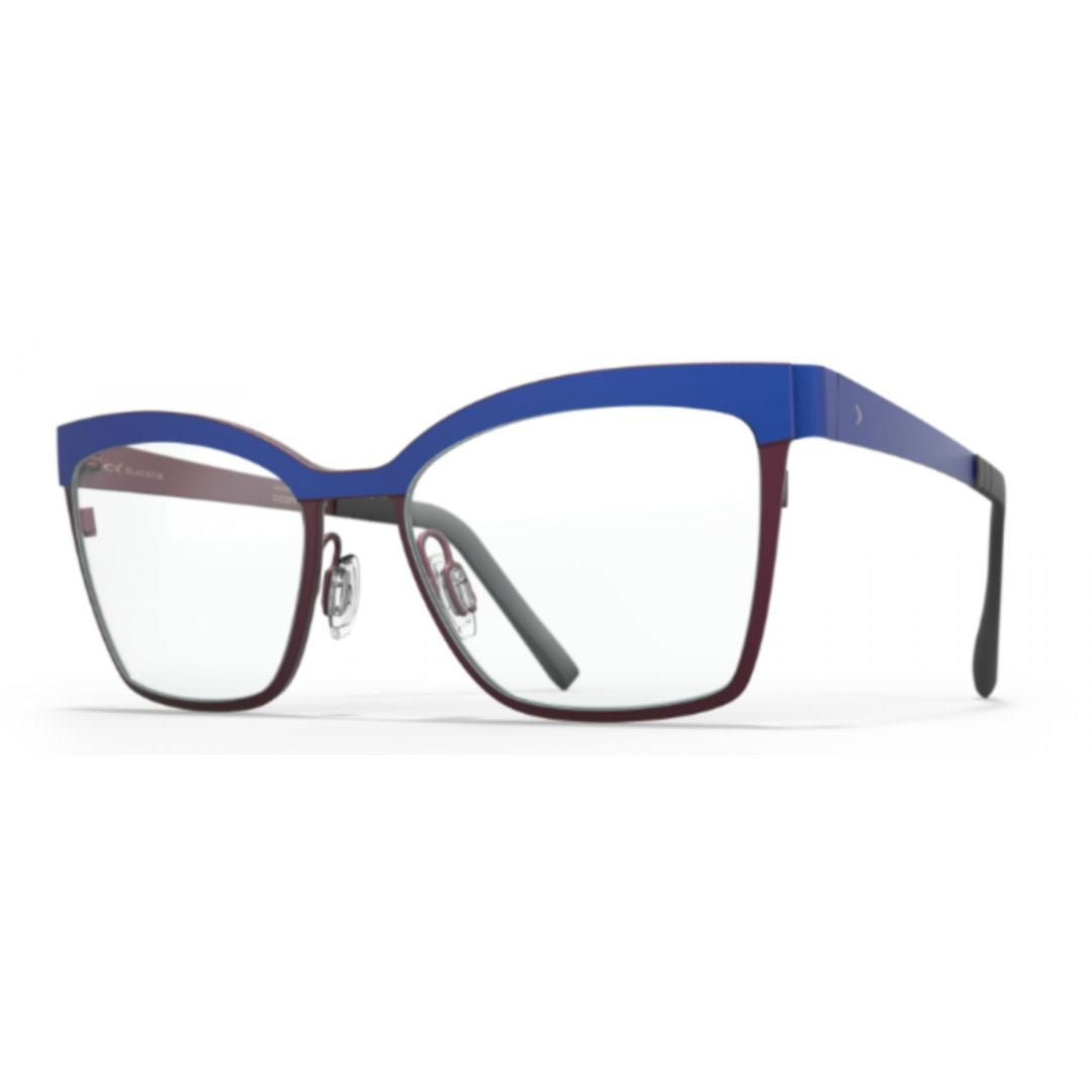 Bf960 Rose Hall Sleek Beta Titanium Eyeglasses with Bold Two-Tone Frame