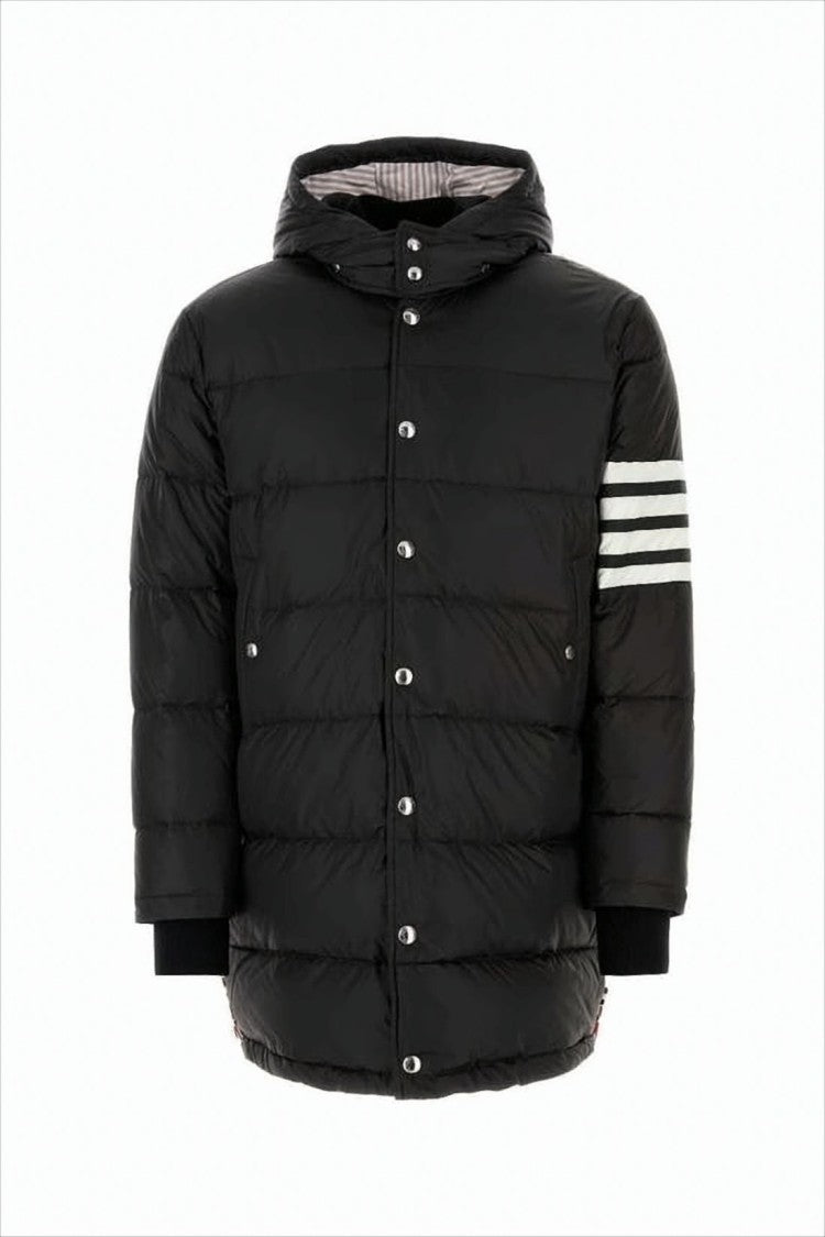 Quilted Hooded Padded Jacket