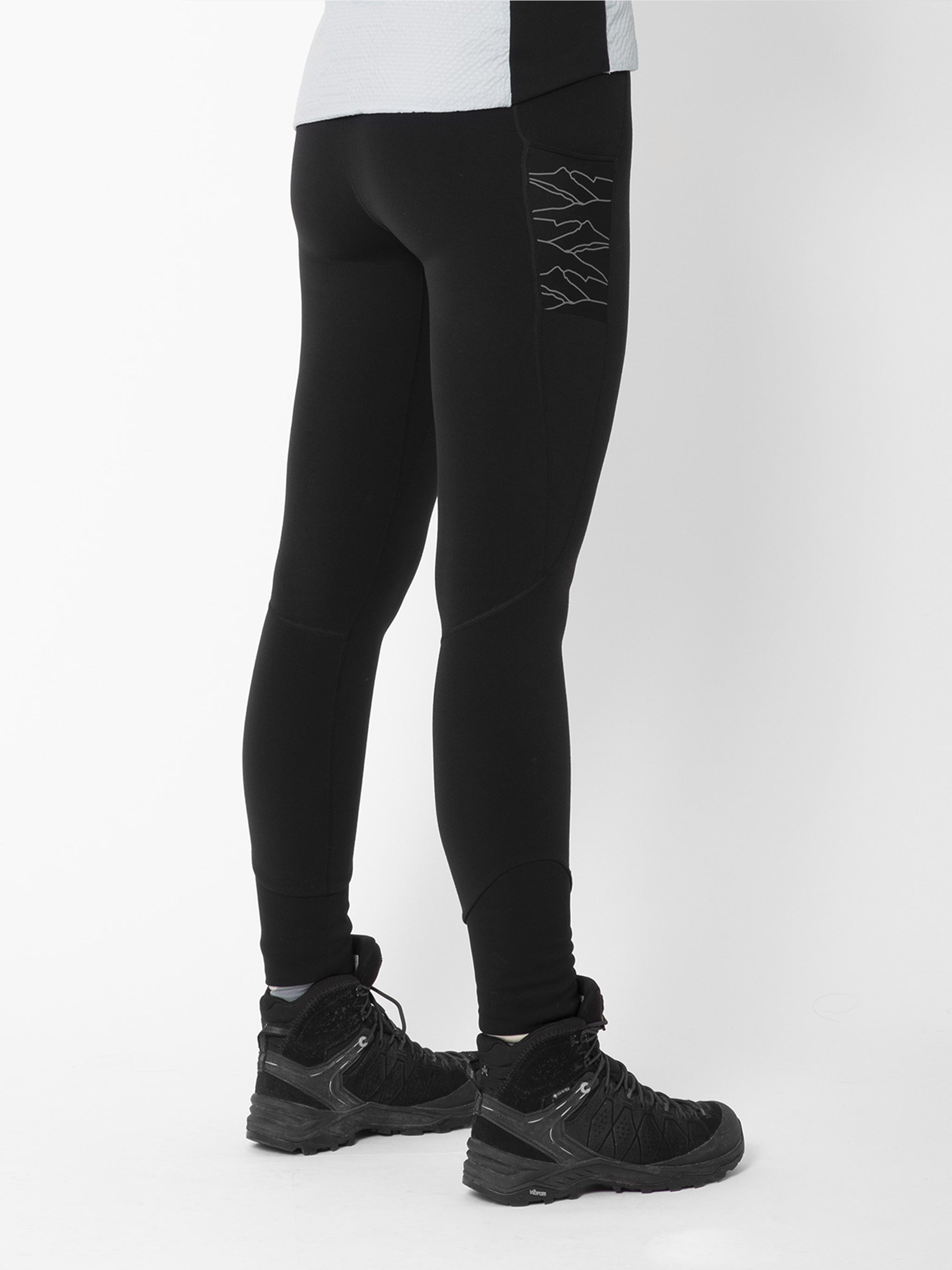 Black Anna Mountain High-Waist Leggings
