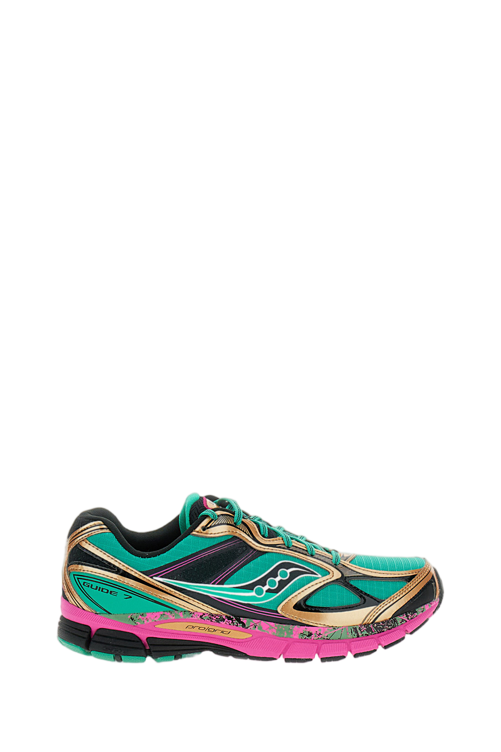 Power Grid Technology Sneakers with Leather
