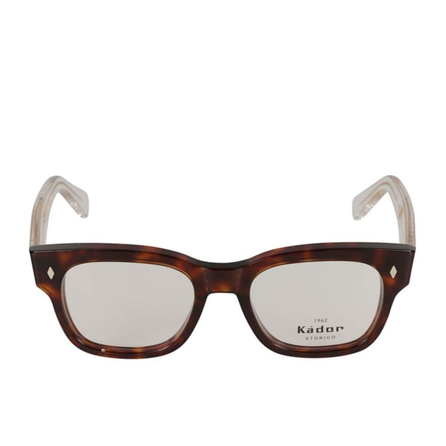 Timeless/N 1962 Rectangular Tortoiseshell Frame Sunglasses with Gold Accents