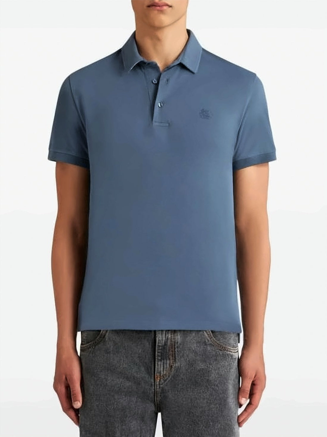 Classic Textured Cotton Polo