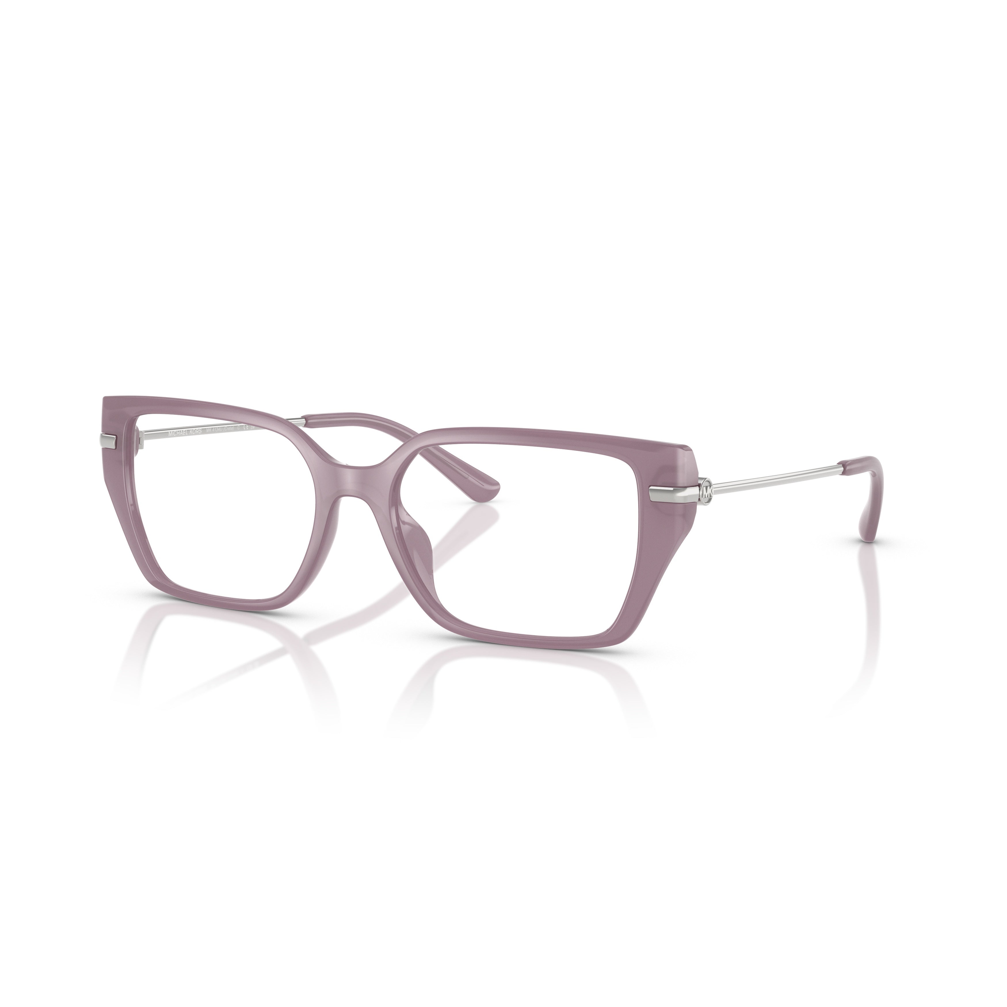 0mk4134u Oversized Square Frame Eyeglasses with Matte Finish