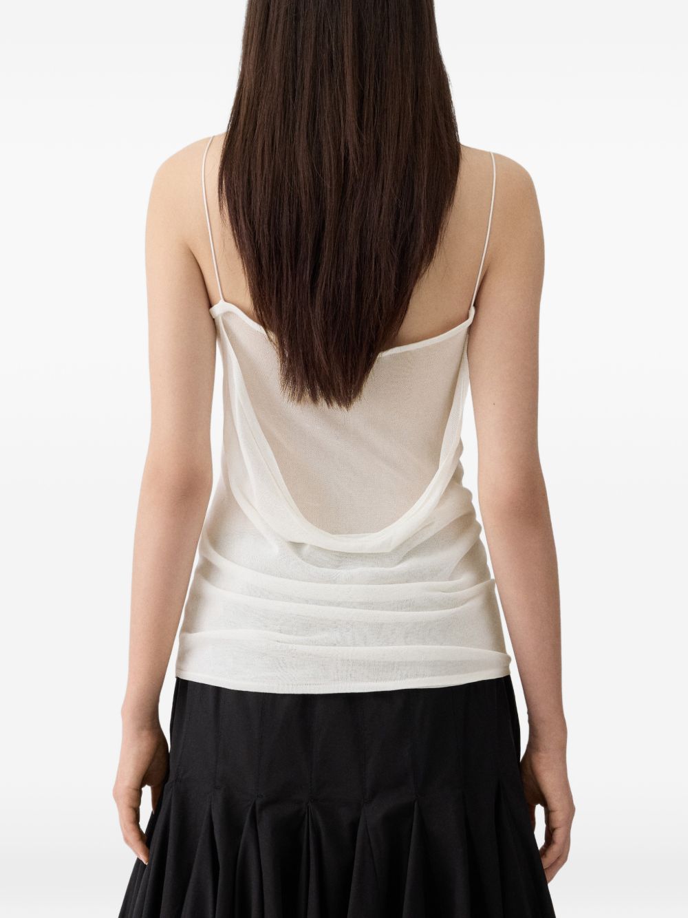 Square Neck Spaghetti Strap Top