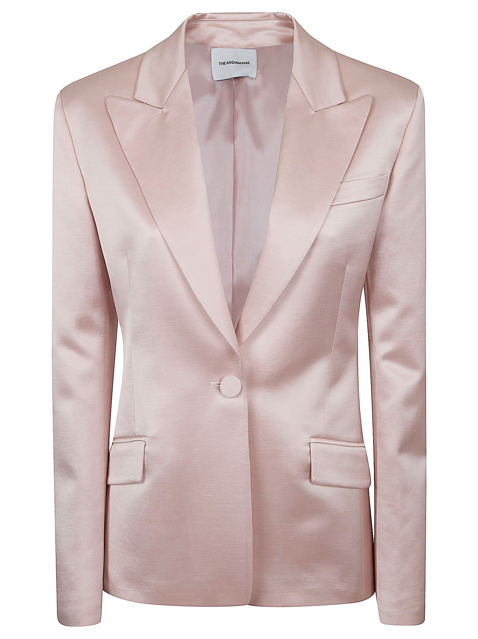 Peak Lapel Single-Breasted Regular Fit Blazer