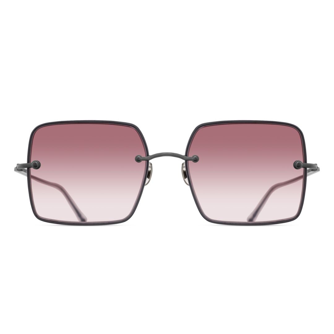 M5005.Sg Minimalist Metal Frame Sunglasses with Gradient Lenses