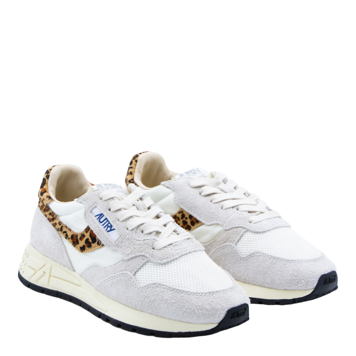 White Mesh Sneakers