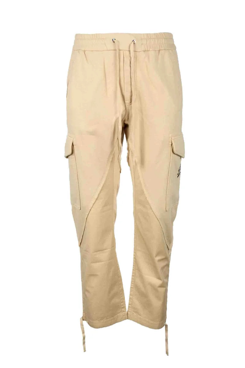 Cotton Stretch Tracksuit - Beige